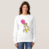 Tijger met ballon trui (Voorkant volledig)