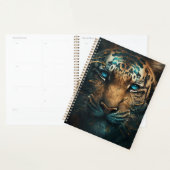 Tijger met blauwe ogen planner (Display)