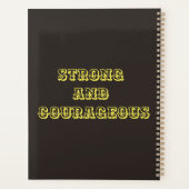 Tijger met blauwe ogen planner (Achterkant)