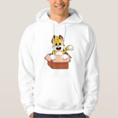 Tijger met doos hoodie (Voorkant)