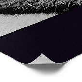 Tijger met gele ogen poster (Hoek)