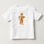 Tijger met hart kinder shirts (Voorkant)