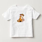 Tijger met hart kinder shirts (Voorkant)