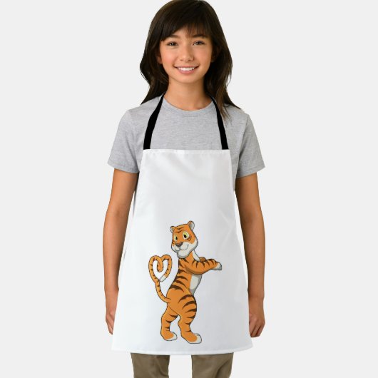 Tijger met hart schort (Insitu)