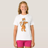Tijger met hart t-shirt (Voorkant volledig)