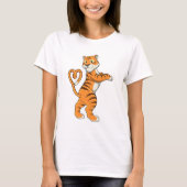 Tijger met hart t-shirt (Voorkant)