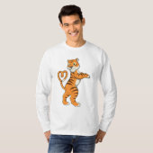 Tijger met hart t-shirt (Voorkant volledig)