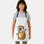 Tijger met Lollipop Schort (Insitu)