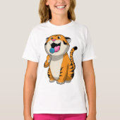 Tijger met Lollipop T-shirt (Voorkant)