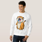 Tijger met Lollipop Trui (Voorkant volledig)