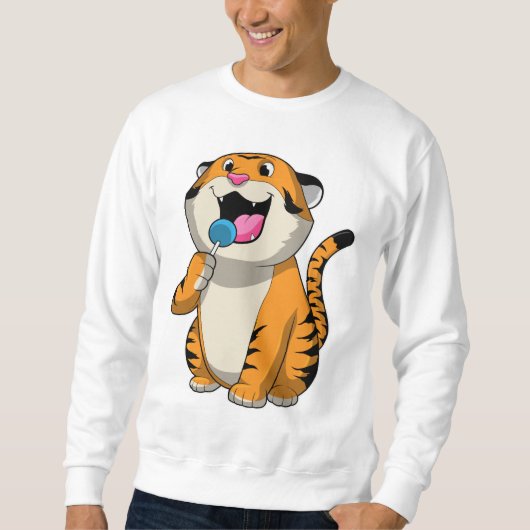 Tijger met Lollipop Trui (Voorkant)
