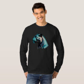Tijger met Lowpoly Design T-shirt (Voorkant volledig)
