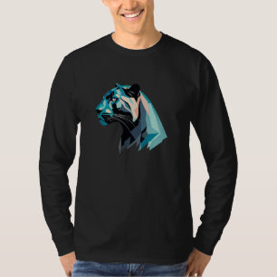 Tijger met Lowpoly Design T-shirt