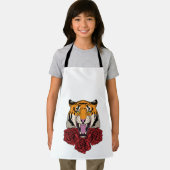 Tijger met Roos Schort (Insitu)