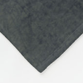 Tijger met tropische kop fleece deken (Hoek)