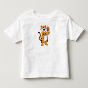Tijger met vlees kinder shirts