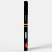 Tijger met vurige uitstraling Case-Mate iPhone case (Achterkant / Rechts)