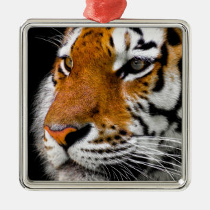 tijger metalen ornament