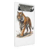 tijger mini klembord (Schuin)