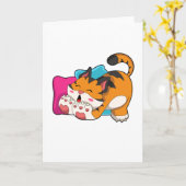 Tijger moe kaart (Gele Bloem)