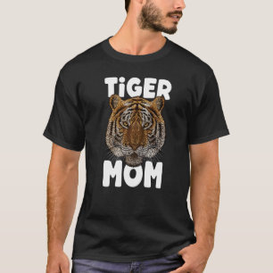 Tijger Moeder Grote Kat Moederdag Dier Meme Wilde T-shirt