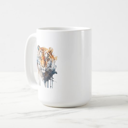 Tijger mok (Voorkant links)