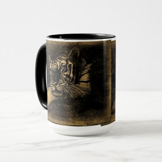  tijger Mok (Voorkant links)