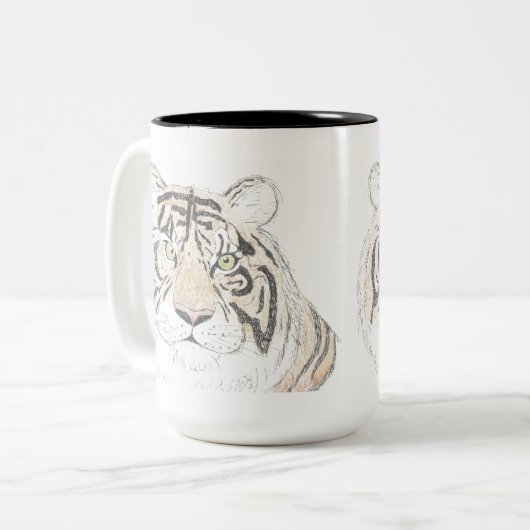 Tijger mok - 2024 (Voorkant links)