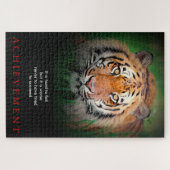 Tijger Motivatie prestatie Legpuzzel (Horizontaal)
