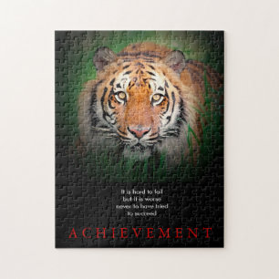 Tijger Motivatie prestatie Legpuzzel