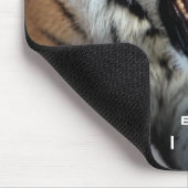 Tijger Motivatie Quote Dier Sjabloon Trendy Muismat (Hoek)