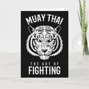 Tijger Muay Thai En Kickboksen Kaart