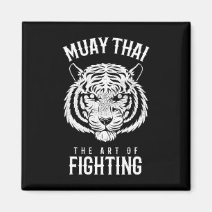 Tijger Muay Thai En Kickboksen Magneet