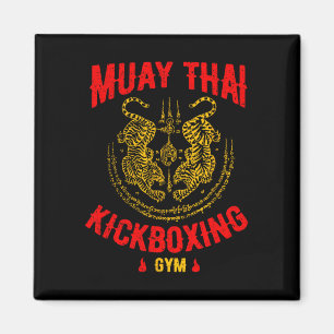 Tijger Muay Thai Kickboksen Gym Mma Training Gesch Magneet