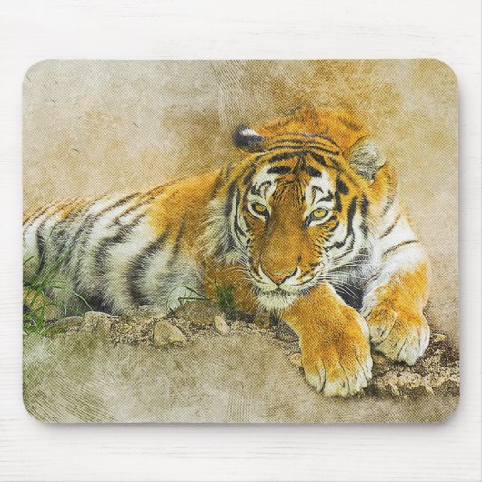 tijger muismat (Voorkant)