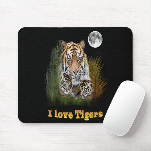 tijger muismat (Met muis)