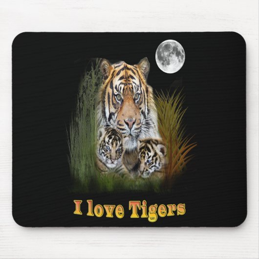 tijger muismat (Voorkant)