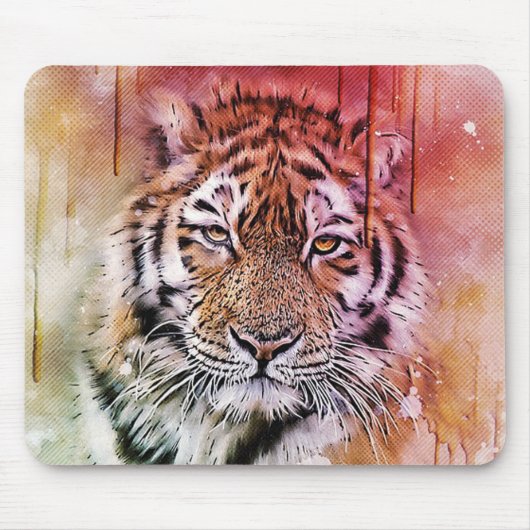 tijger muismat (Voorkant)