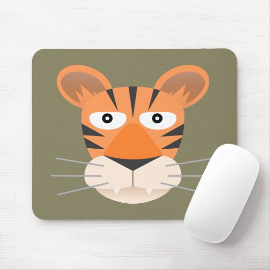 tijger muismat (Met muis)