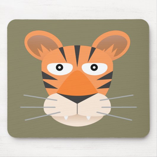 tijger muismat (Voorkant)