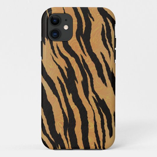 Tijger naadloze patroonstructuur achtergrond Case-Mate iPhone case (Achterkant)