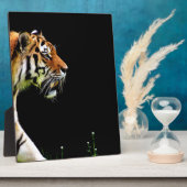 Tijger nadert - Wild Animal kunstwerk Fotoplaat (Zijkant)