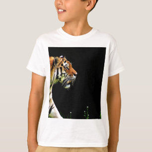 Tijger nadert - Wild Animal kunstwerk T-shirt