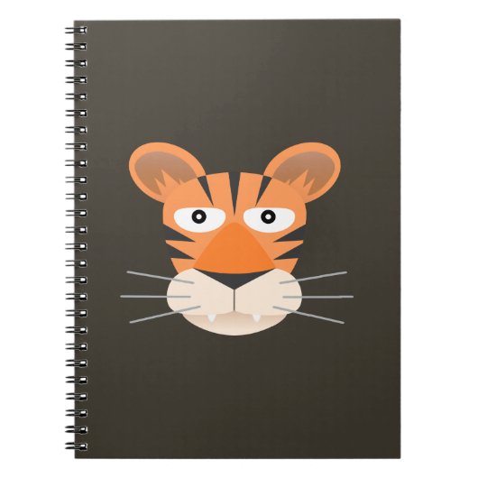 tijger notitieboek (Voorkant)