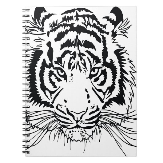 tijger notitieboek (Voorkant)