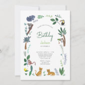 Tijger Oerwoud Dierendag Kaart (Voorkant)