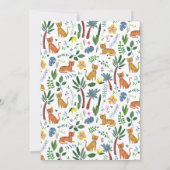 Tijger Oerwoud Dierendag Kaart (Achterkant)