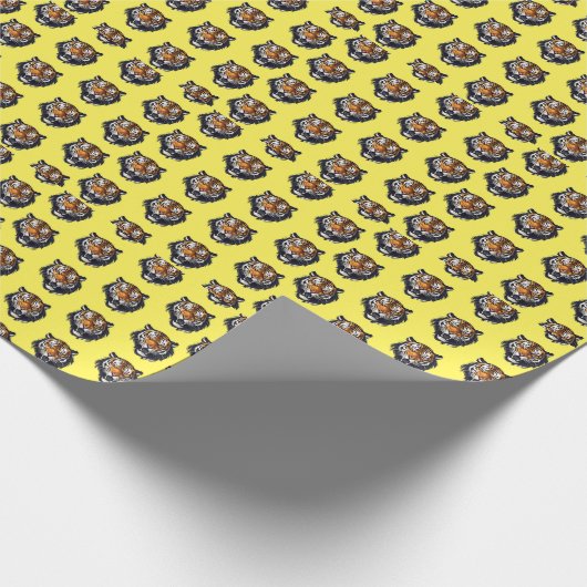 tijger omslagpapier cadeaupapier (Hoek)