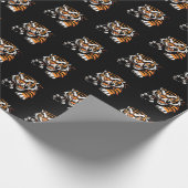 tijger omslagpapier cadeaupapier (Hoek)