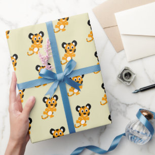 tijger omslagpapier cadeaupapier